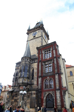 布拉格老城广场钟楼