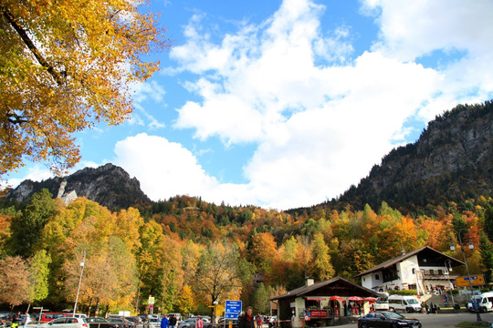 欧洲风光之德国富森小镇风景