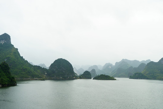 广西南宁上林大龙湖景区风光