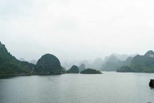 广西南宁上林大龙湖景区风光