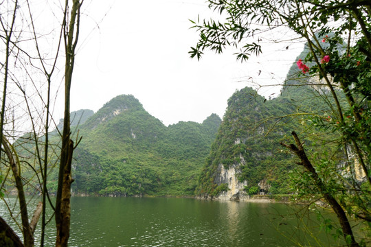 南宁上林大龙湖景区风光