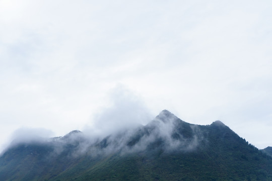 广西南宁上林山峰风光