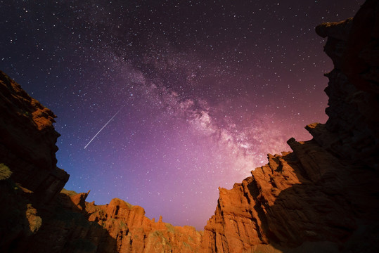 张掖万象土林星空