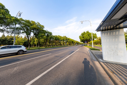 柏油路