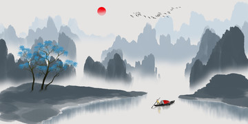 水墨畫