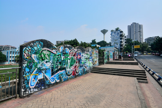 重庆黄桷坪501艺术基地街景