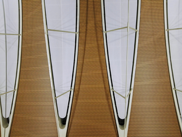 浦东机场天花板