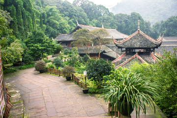 峨眉山景区