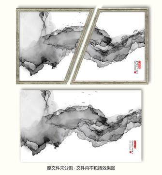 水墨藝術(shù)畫(huà)寫(xiě)意裝飾畫(huà)