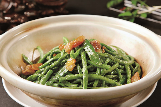 缽仔豆角