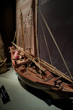苏哈尔号木船模型