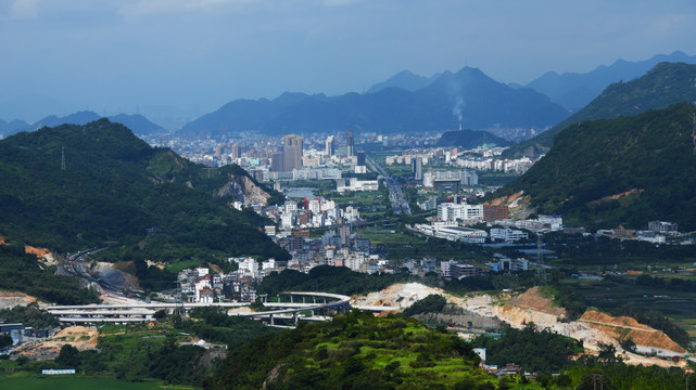 乐清市建设中的道路