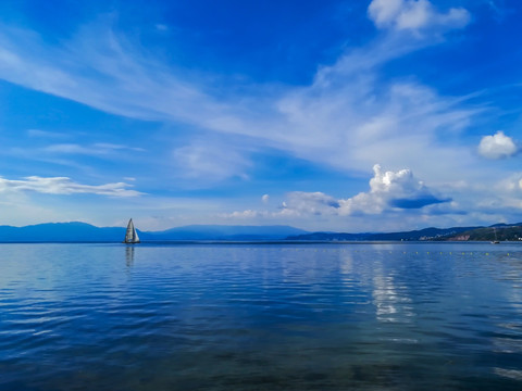 抚仙湖风光