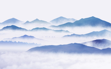 水墨山水畫