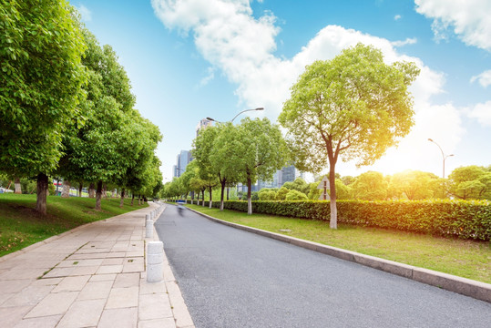 清洁沥青路面