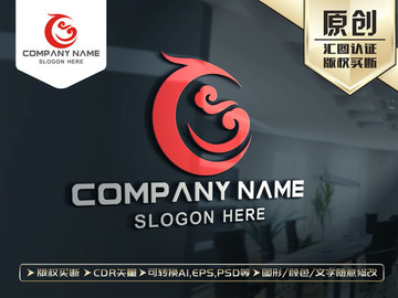 鳳凰標志鳳凰LOGO設計