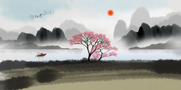 山水畫