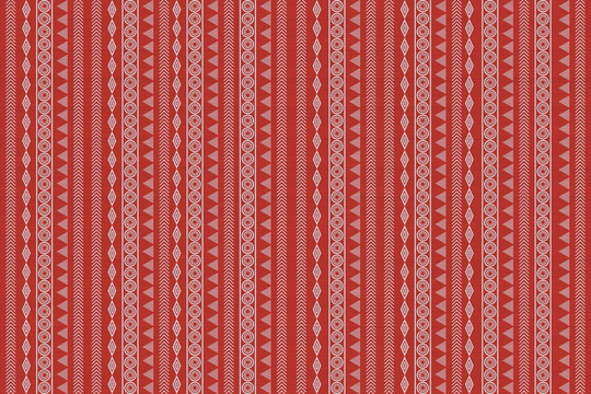 大红色北欧现代地毯图案