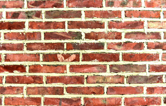 红砖砌墙文化墙