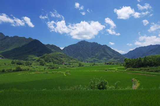 皖南小川藏线沿途风光