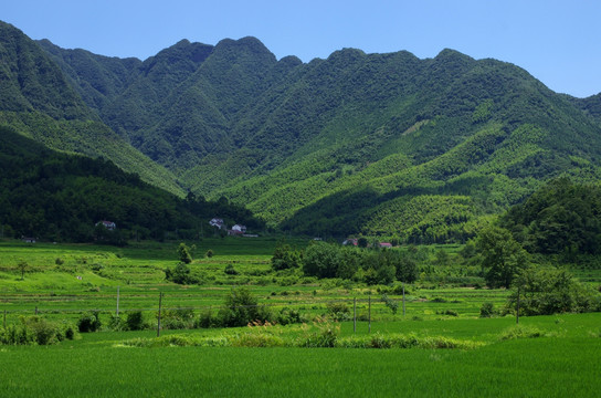 皖南小川藏线沿途风光