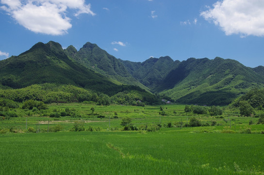 皖南小川藏线沿途风光