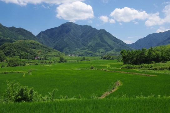 皖南小川藏线沿途风光