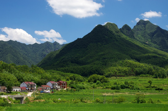 皖南小川藏线沿途风光