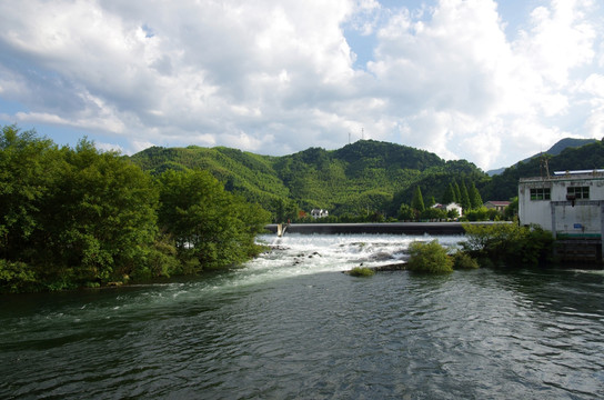 宁国青龙湖水坝