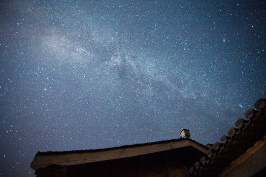 塔川星空