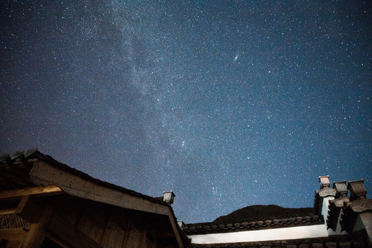 塔川星空