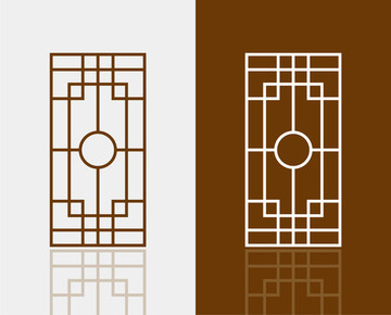 復(fù)古花窗