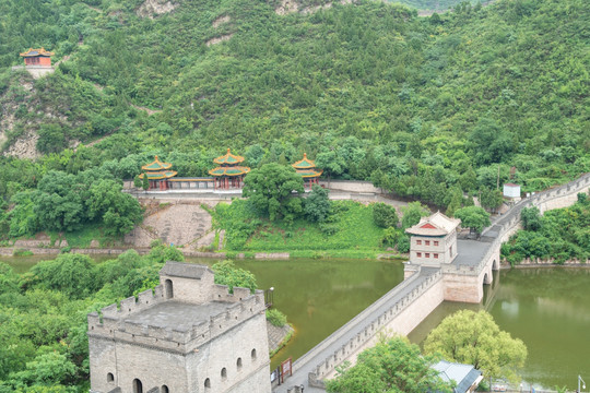 夏天北京居庸关长城