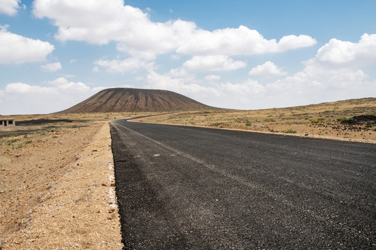 乌兰察布火山公路