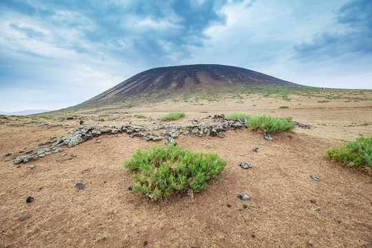 内蒙古乌兰察布火山群风光