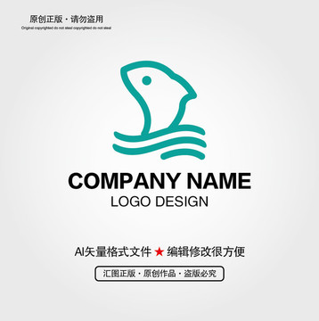 海豚LOGO