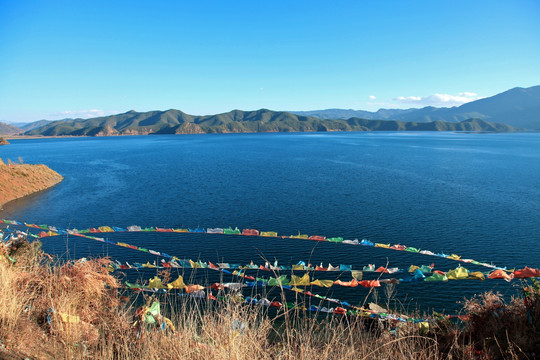 泸沽湖风光