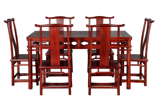 大紅酸枝餐桌