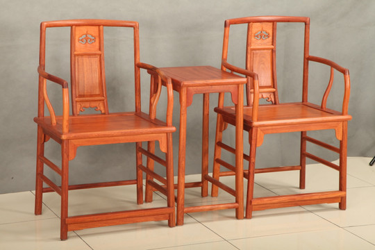红木家具刺猬紫檀椅