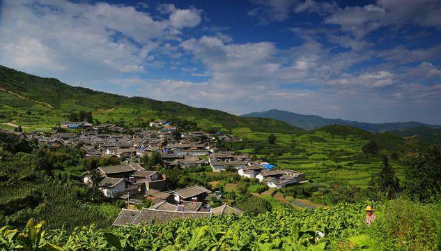延边彝族村落