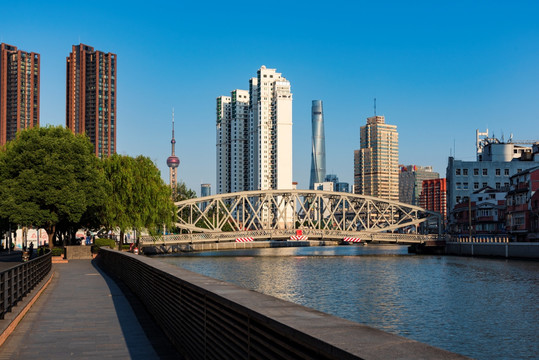 上海苏州河景