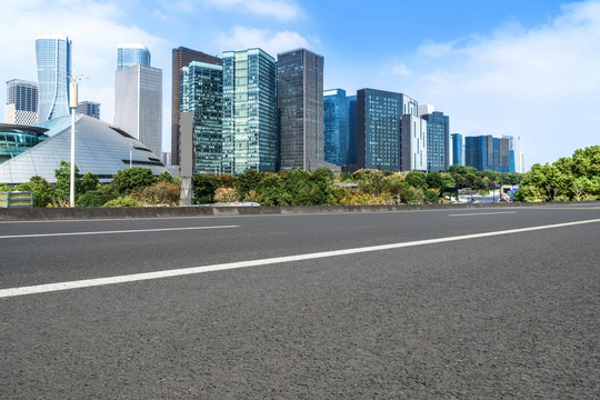 杭州瀝青柏油高速公和現(xiàn)代建筑群