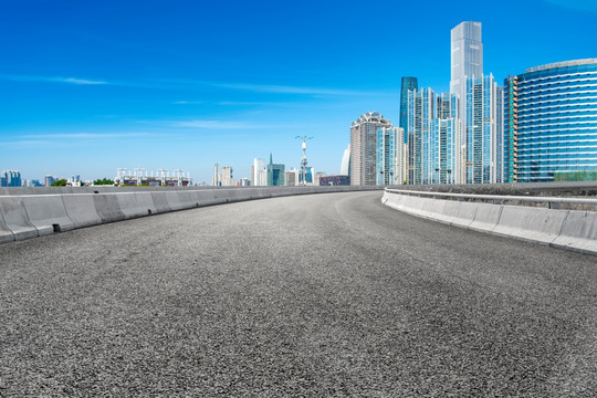 杭州現(xiàn)代建筑和高速公路