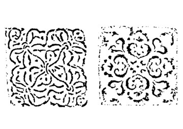 唐代砖刻纹样