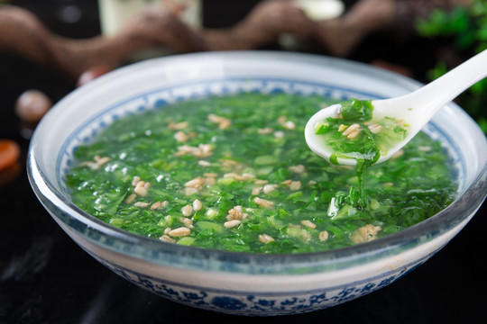 燕麥青菜缽