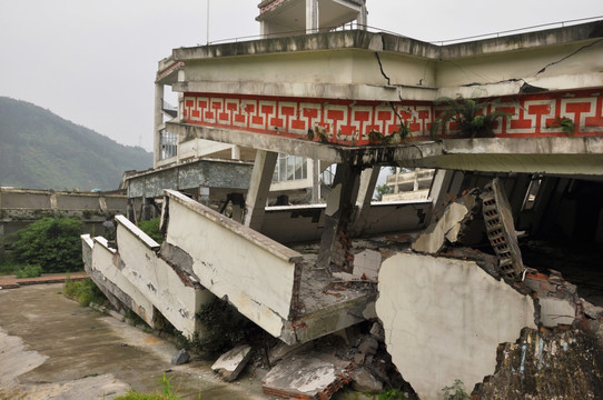 汶川地震遗址