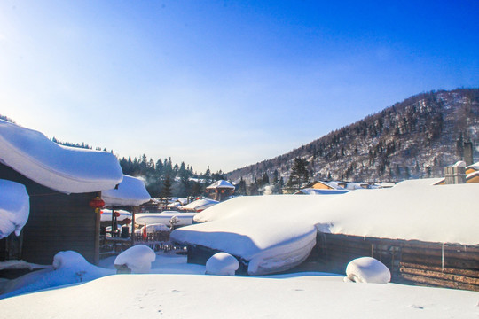 东北雪乡风光