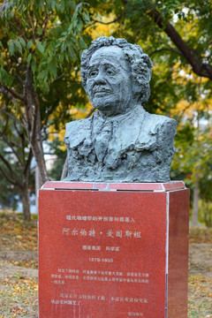 北京城市雕塑爱因斯坦名人雕塑