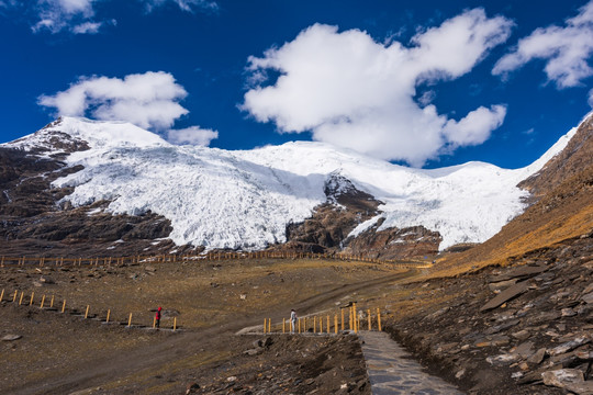 西藏卡诺拉冰川017