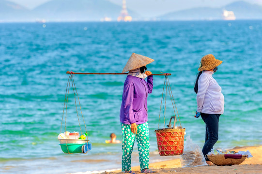 越南芽庄沙滩